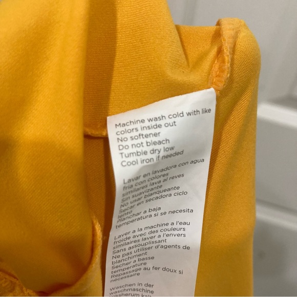 Fabletics XXL Ochre Yellow Phoenix Racerback Tank - Picture 7 of 8